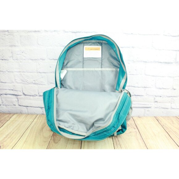 LL Bean Unisex Adult Weatherproof Deluxe Book Pack 37L School Backpack Teal - Picture 10 of 12